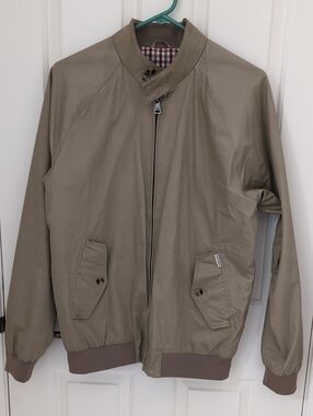 Men Ben Sherman Khaki Harrington Jacket - Medium